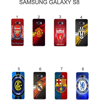 Ốp lưng Samsung Galaxy S8 dẻo in hình Câu Lạc Bộ Bóng Đá