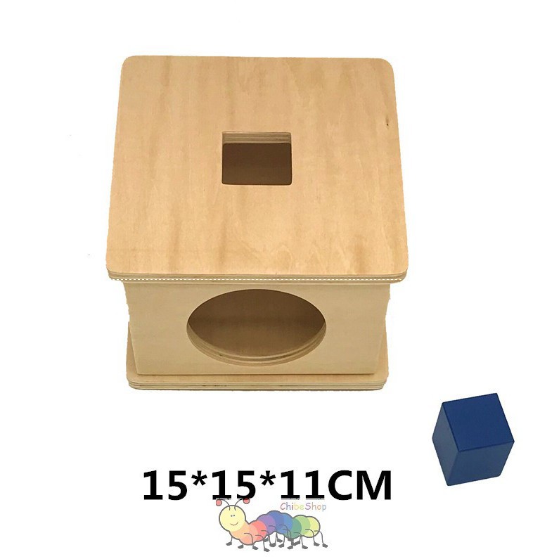 Giảm 10% [Tối Đa 35K Đơn Từ 50K] - Đồ Chơi Gỗ - Hộp Thả Hình - Giáo Cụ Montessori