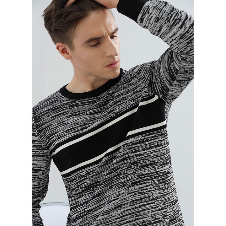 Áo len nam BILUXURY màu ghi sáng - ALRT011GHS - ALRS007DEN | BigBuy360 - bigbuy360.vn