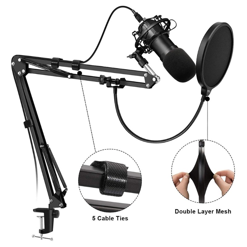 Giá Đỡ Micro Bằng Hợp Kim Chắc Chắn Và Bền Tiện Dụng