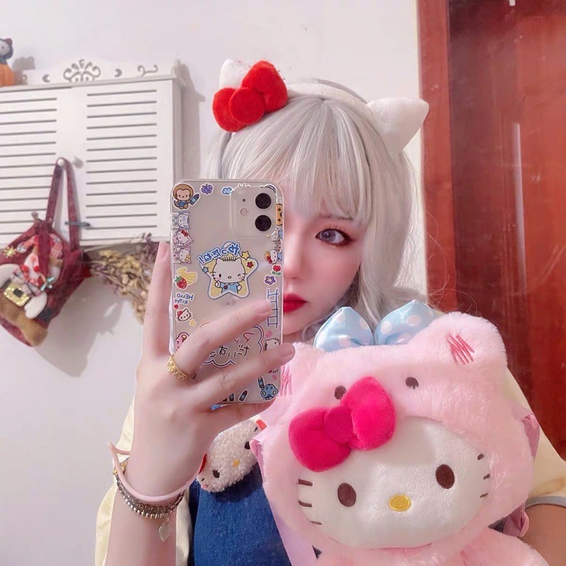 Cài tóc băng đô Hello Kitty My Melody Sanrio dễ thương