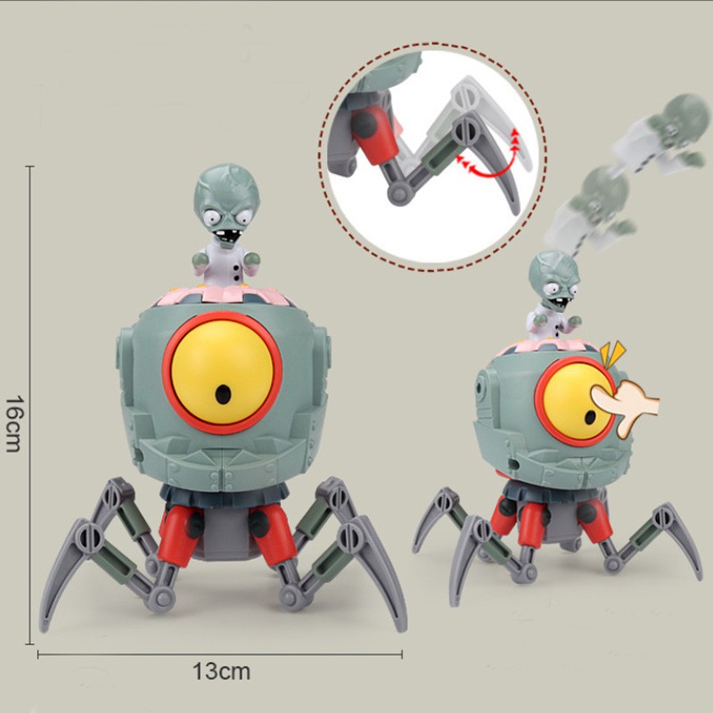 Mô hình đồ chơi thây ma trong plant vs zombie vui nhộn dễ thương NoBrand