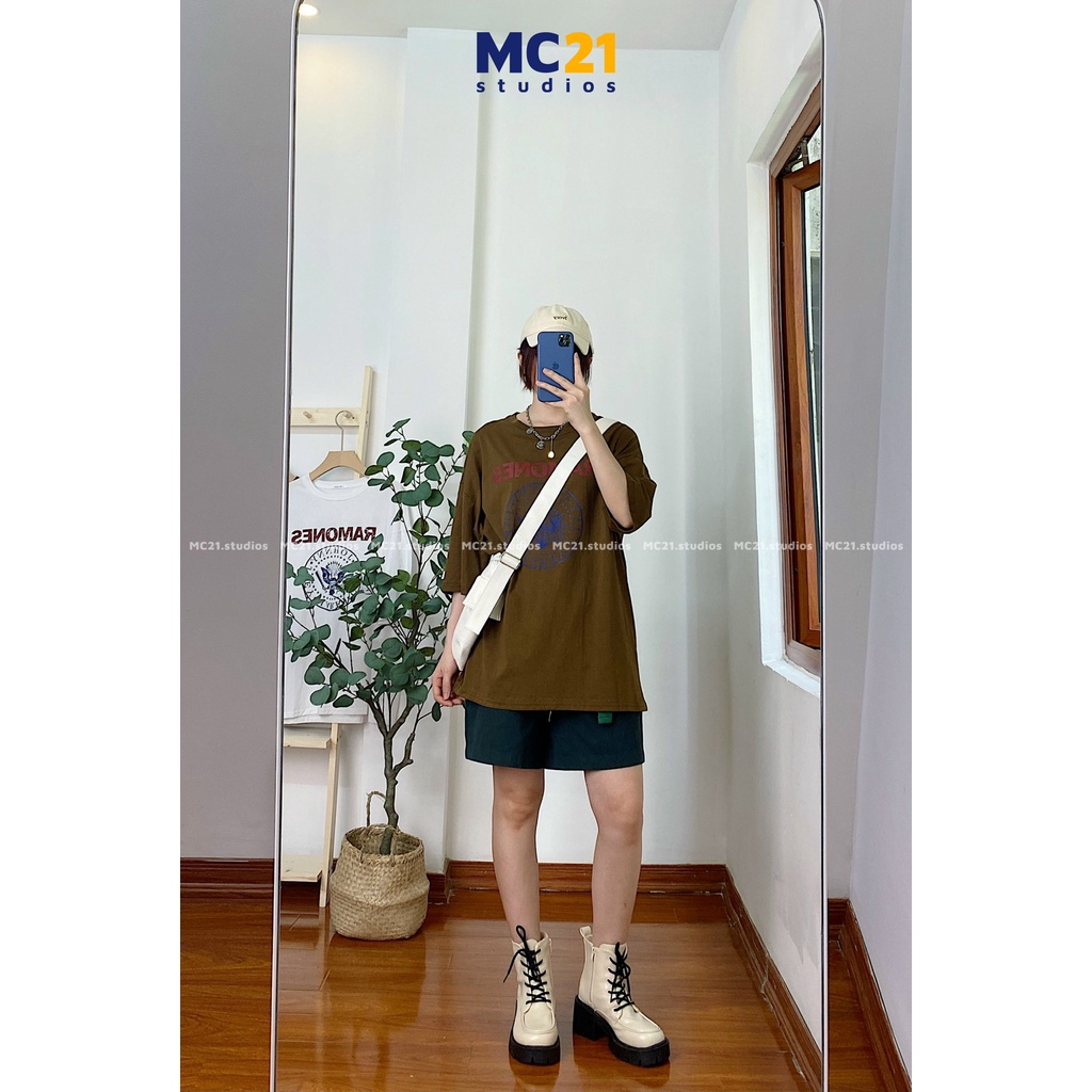 Giày boots cổ cao nữ MINION CLTOTHING đế độn 4cm kéo khoá Ulzzang Streetwear chất da PU xịn đi êm chân G3202