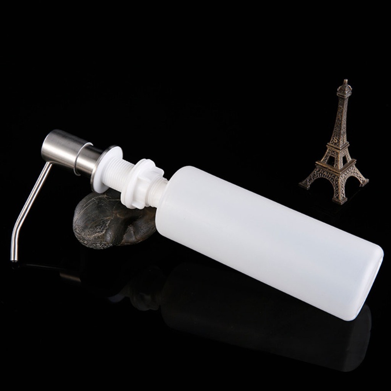Bình đựng xà phòng / lotion có đầu bơm xoay 360 độ cho bồn rửa nhà tắm