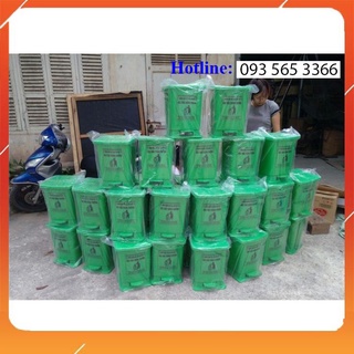 Thùng Rác Y Tế Chân Đạp 15 Lít (Vàng - Trắng - Xanh - Đen)