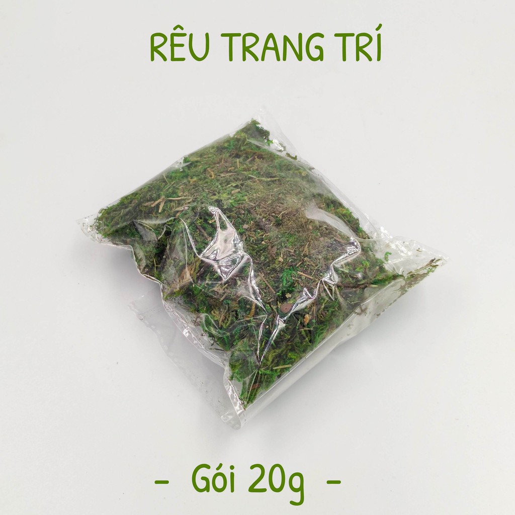 Rêu Mô Phỏng, Trang trí chụp ảnh (Gói 20g)