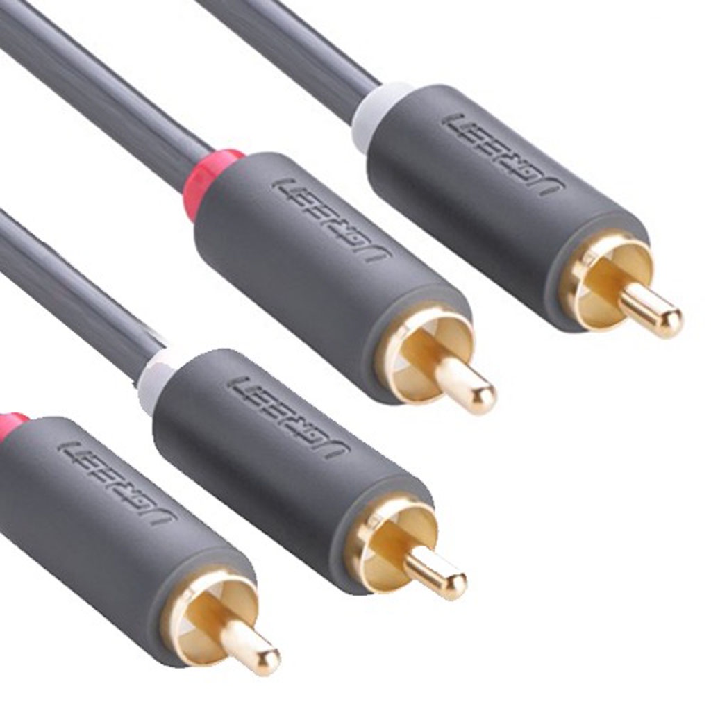 Cáp Âm Thanh 2RCA ra 2RCA UGREEN AV104 Cao Cấp