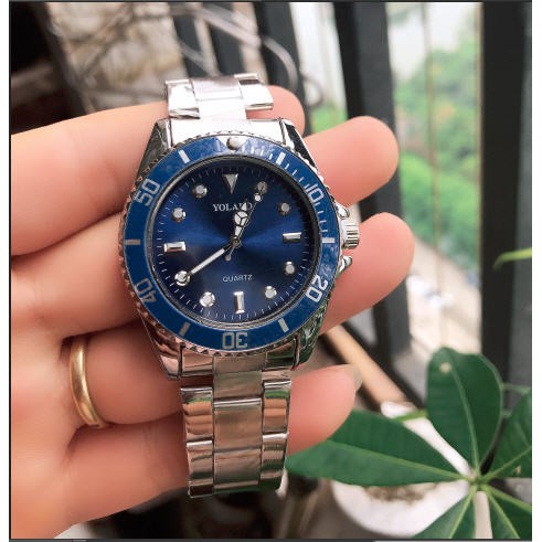 Đồng hồ nam dây thép YOLAKO đẳng cấp phái mạnh