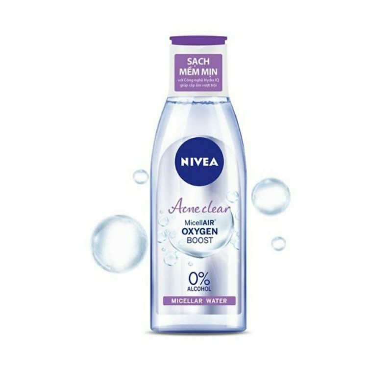 Nước tẩy trang NIVEA ngừa mụn Acne Care Micellar Water (200ml)