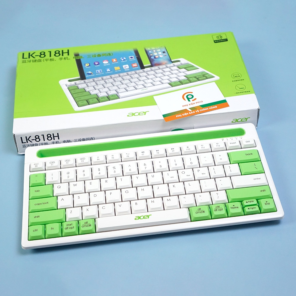 Bàn phím không dây bluetooth Ipad / Mipad 5 / Tab / Máy tính bảng chính hãng Acer