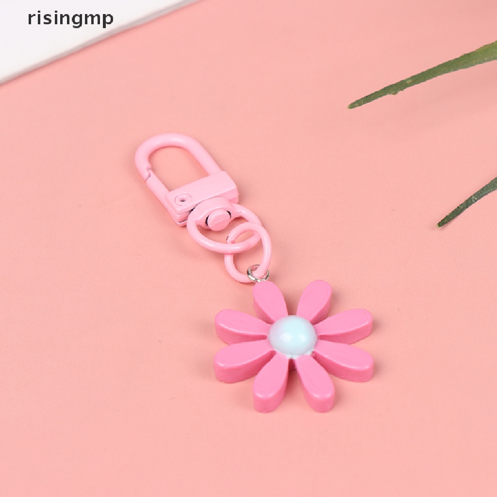 Móc Khóa / Túi / Tai Nghe Bằng Resin Họa Tiết Hoa Hoạt Hình ♨Hot