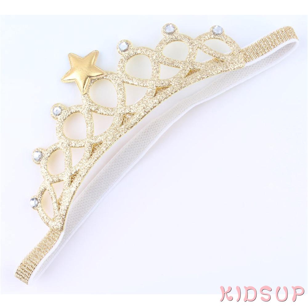 Băng đô hình vương miện công chúa dành cho bé gái