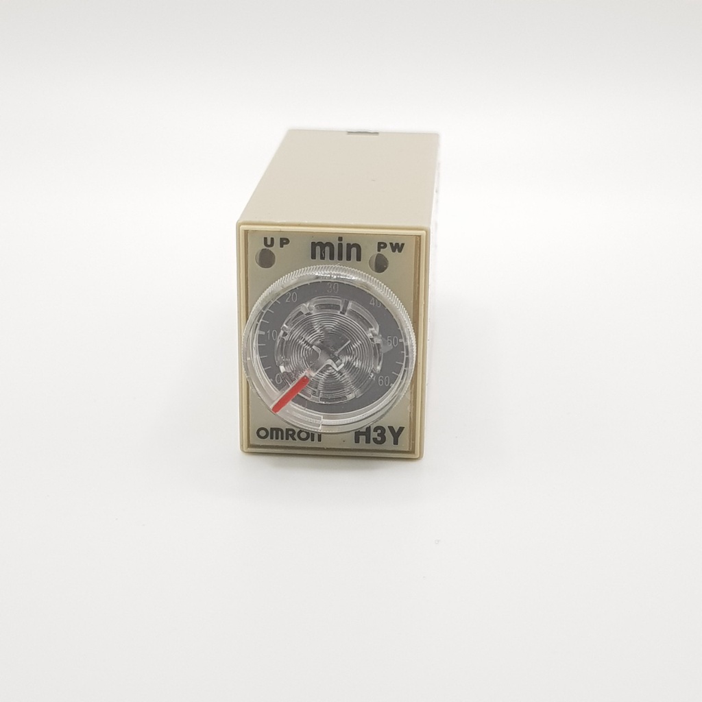 Relay thời Gian H3Y-4, H3Y-4 220V 60M, rơ le thời gian, timer hẹn giờ. H3Y-4/H3Y-2, rơ le 220v 60 phút