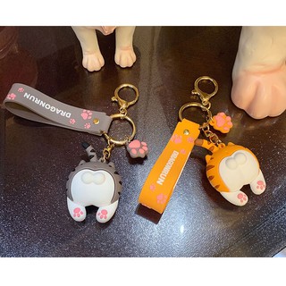 Móc khóa Mèo cute, móc khóa Meow Macaron