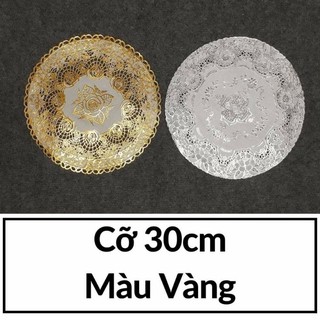 khăn trải bàn dưới kính