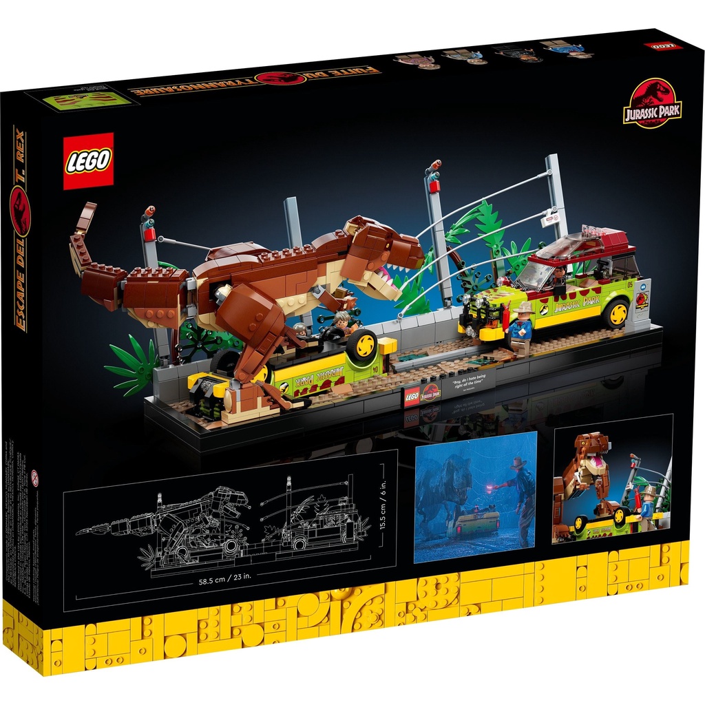 LEGO T. rex Breakout 76956 KHỦNG LONG BẠO CHÚA TRỐN THOÁT 0937BRICKS