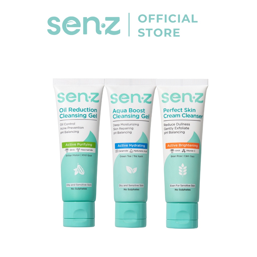 [TRAVEL SIZE 30ML] Sữa Rửa Mặt SenZ Facial Wash