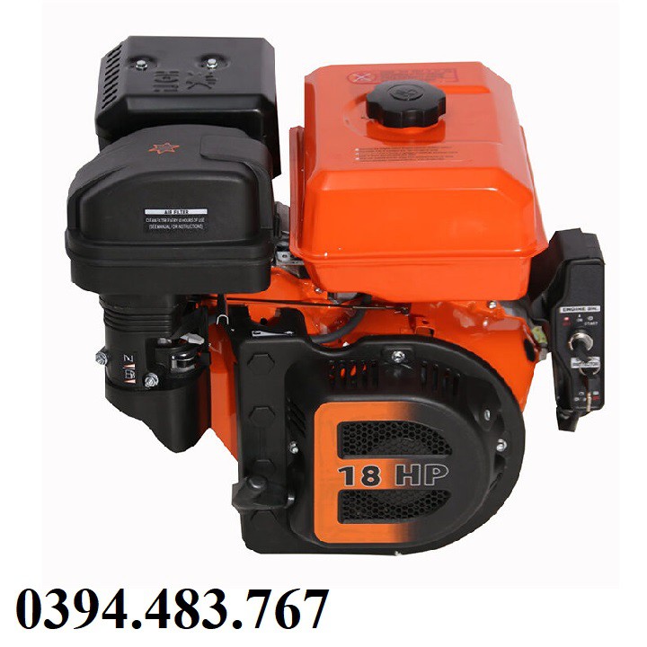 Máy Nổ – Động Cơ Xăng 18HP Mitsuyama TL-460R-2D Tua Chậm Có Đề