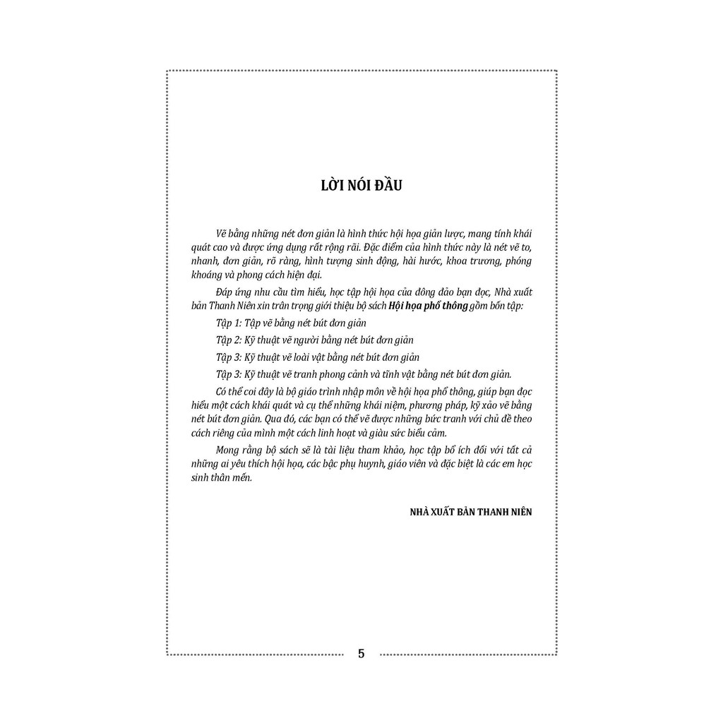 Sách - Hội Họa Phổ Thông: Kỹ Thuật Vẽ Loài Vật Bằng Nét Bút Đơn Giản (Tập 3)