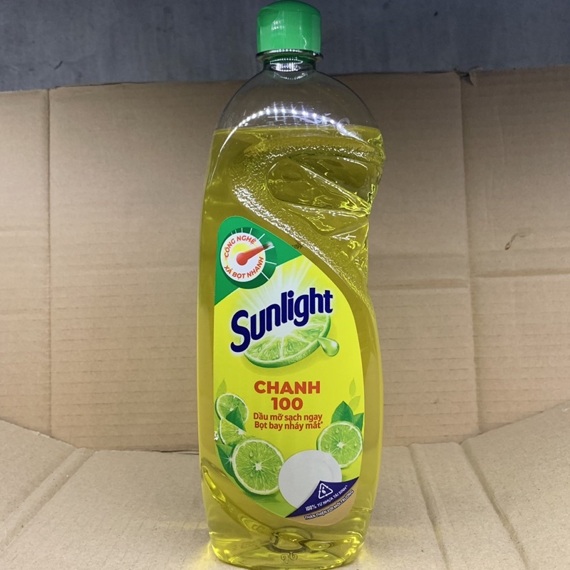 Nước rửa chén bát Sunlight Chanh100 chai 750g