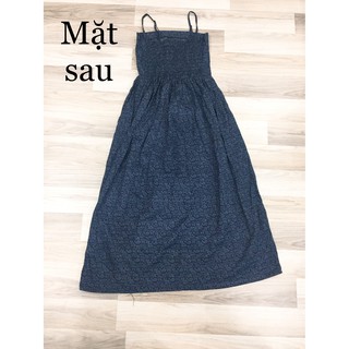 Đầm maxi vintage (ảnh thật, video cận cảnh)