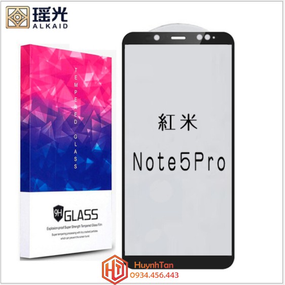 Cường lực 5D Full màn Xiaomi Redmi Note 5 Pro/ 5 Plus/Note 4x/ Mi 8 SE/ 6 pro/ Nokia X6