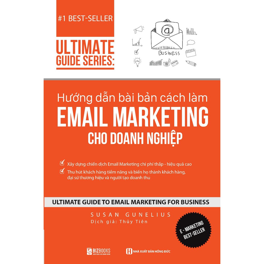 Sách - Hướng dẫn bài bản cách làm Email Marketing cho doanh nghiệp Tặng Kèm AudioBooks