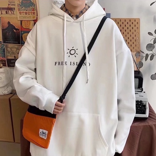Áo hoodie plus size phong cách Hàn Quốc cho cặp đôi