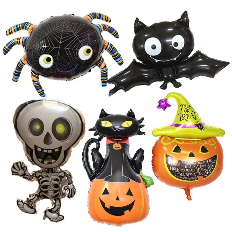 1 Bong Bóng Nhôm Họa Tiết Halloween