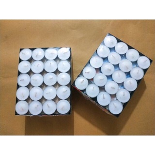 Hộp 100 Viên Nến Tealight không khói Cháy 4-5h/viên