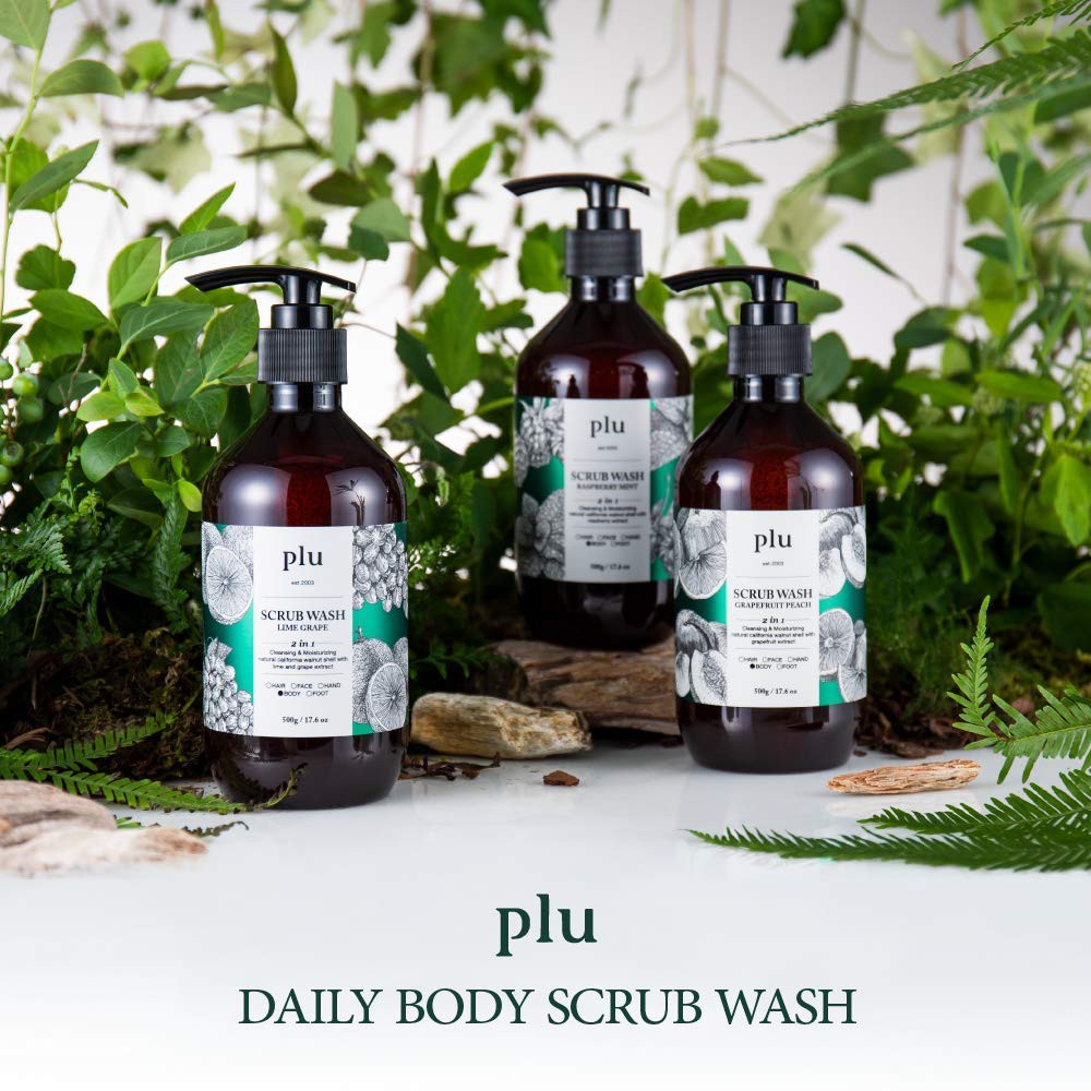 [pp MEDIHEAL VN] PLU Body Scrub Wash 500mL  - Sữa Tắm Tẩy Tế Bào Chết (Raspberry Mint, Grapefruit Peach, Lime Grape)