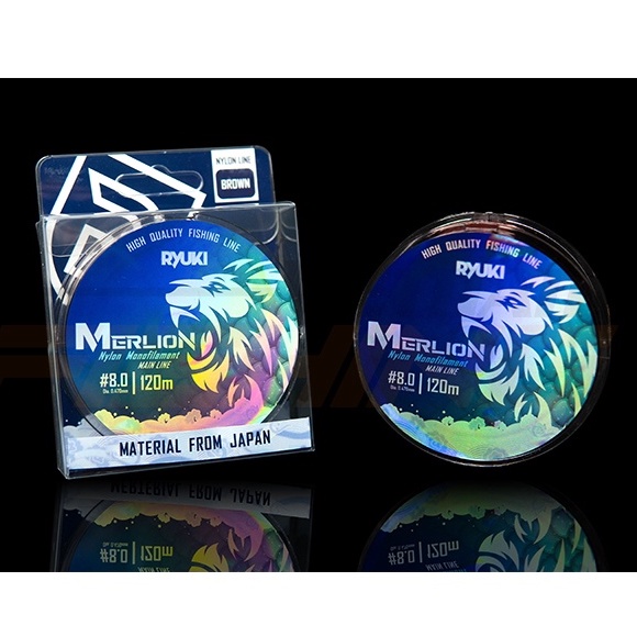 Cước câu cá, Dây câu cá RYUKI MERLION 120M