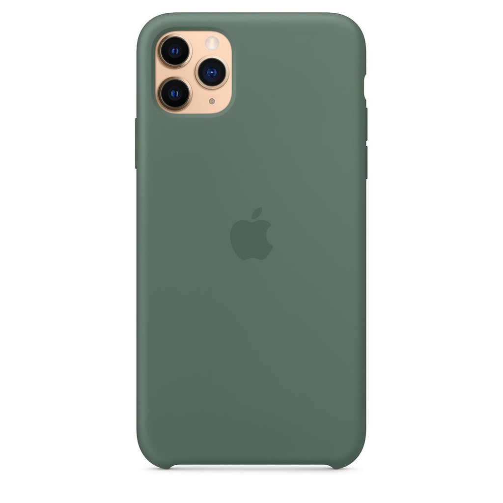 iPhone 11 Pro Max Silicone Case - Pine Green ( Chính hãng Apple ) Full Box