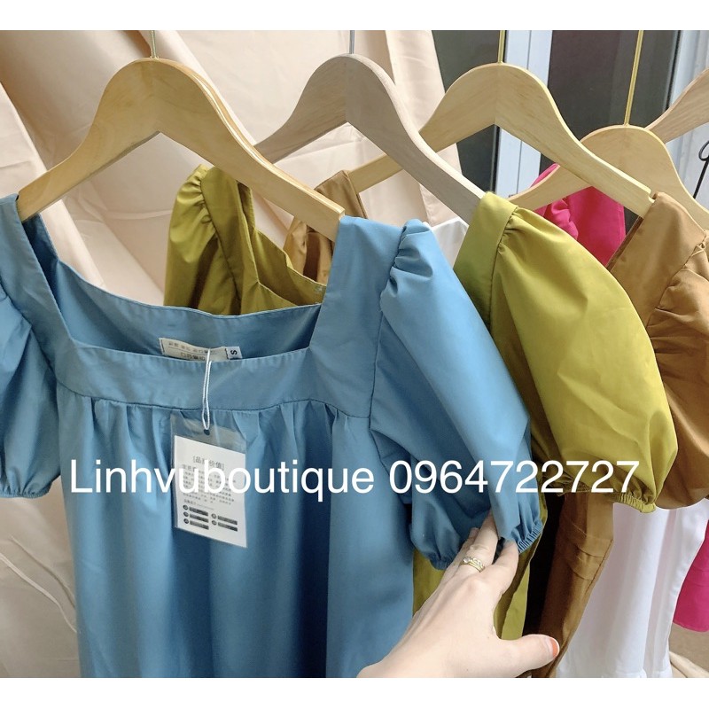 Váy suông nữ,Đầm thô đuôi cá tay bồng VA0101 ( TẤT CẢ ẢNH DO SHOP TỰ CHỤP ) | BigBuy360 - bigbuy360.vn