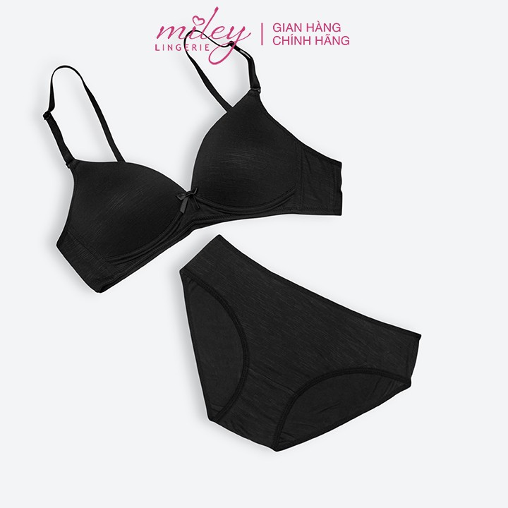 Bộ Đồ Lót Không Gọng Cotton Lụa Flexi Miley Lingerie - BRC005_BCS40 | BigBuy360 - bigbuy360.vn
