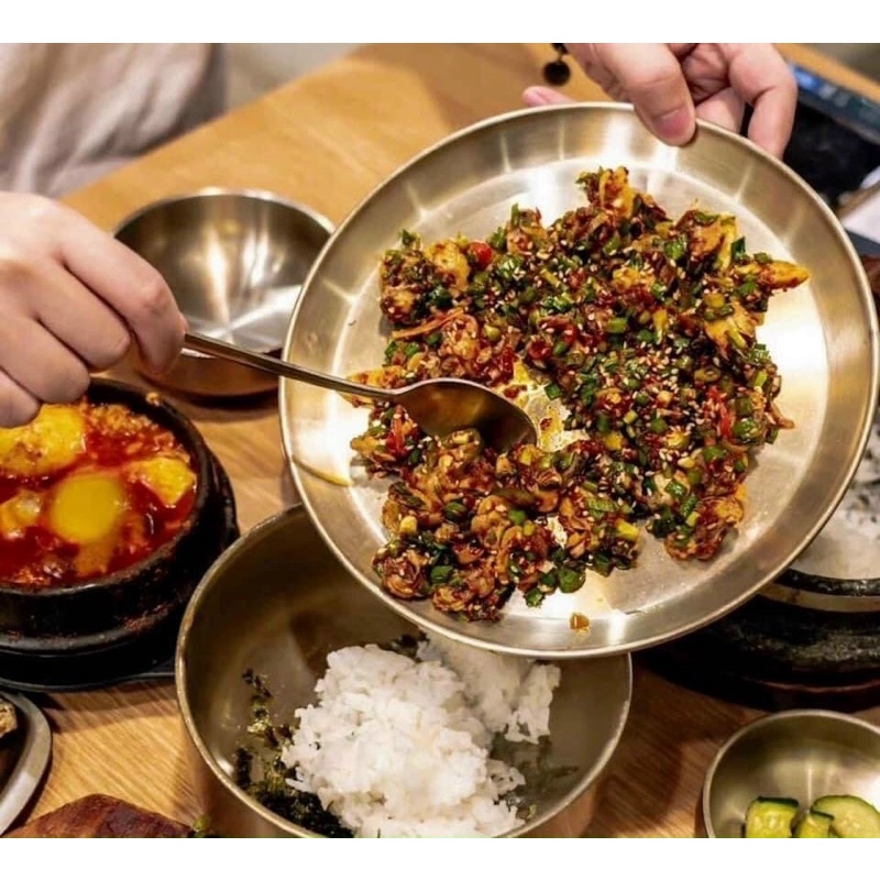 Set 5 thìa inox cao cấp bền bỉ - thìa cán dài dễ dàng sử dụng