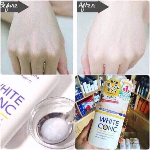 Sữa tắm trắng  White CONC Nhật bản 360ml