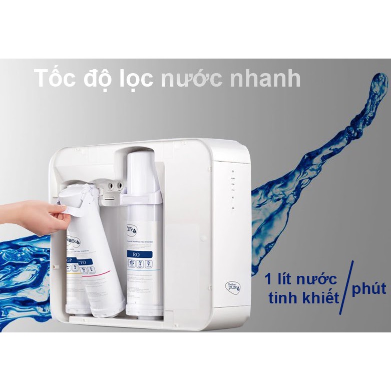 Máy lọc nước Unilever Pureit Delica 5640 miễn phí lắp đặt toàn quốc, bảo hành 12 tháng chính hãng