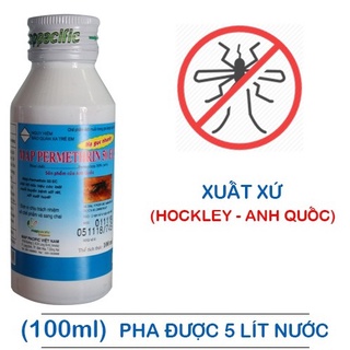 Thuốc diệt muỗi y tế Map Permethrin 50EC 100ml diệt muỗi kiến gián hiệu quả chất lượng nhập khẩu Map pacific  Anh Quốc
