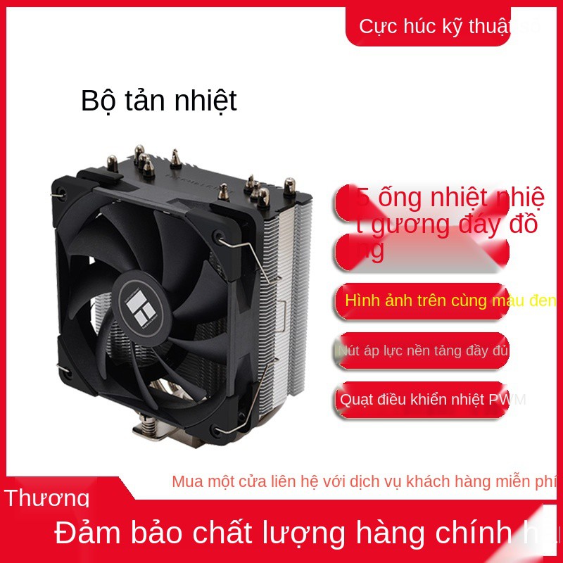 Bộ làm mát CPU Limin AS120 PA120 INTEL Máy tính để bàn AMD 4 Ống tản nhiệt Quạt im lặng AK