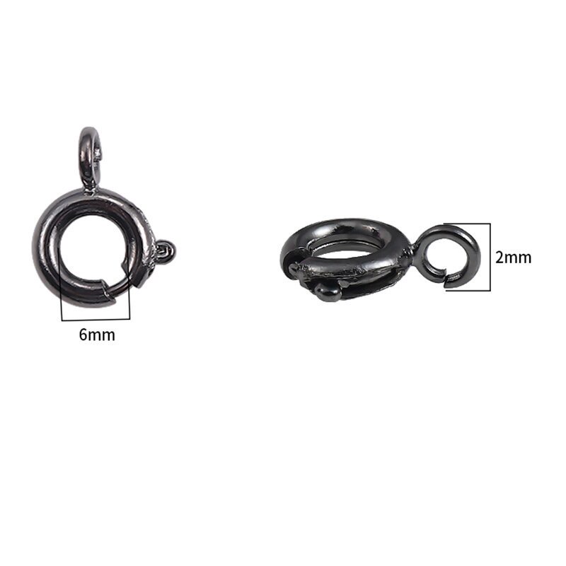 Móc khóa tròn làm trang sức DIY