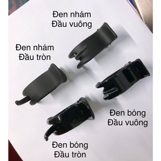 1 kẹp tóc càng cua 3 răng (chân) màu đen trơn - cặp tóc Việt Nam loại 1