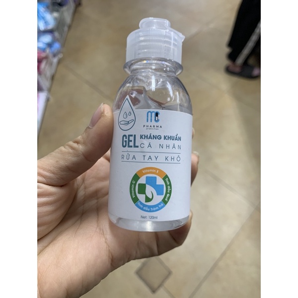 Gel KHÁNG KHUẨN MC PHARMA DIỆT KHUẨN Loại 80ml