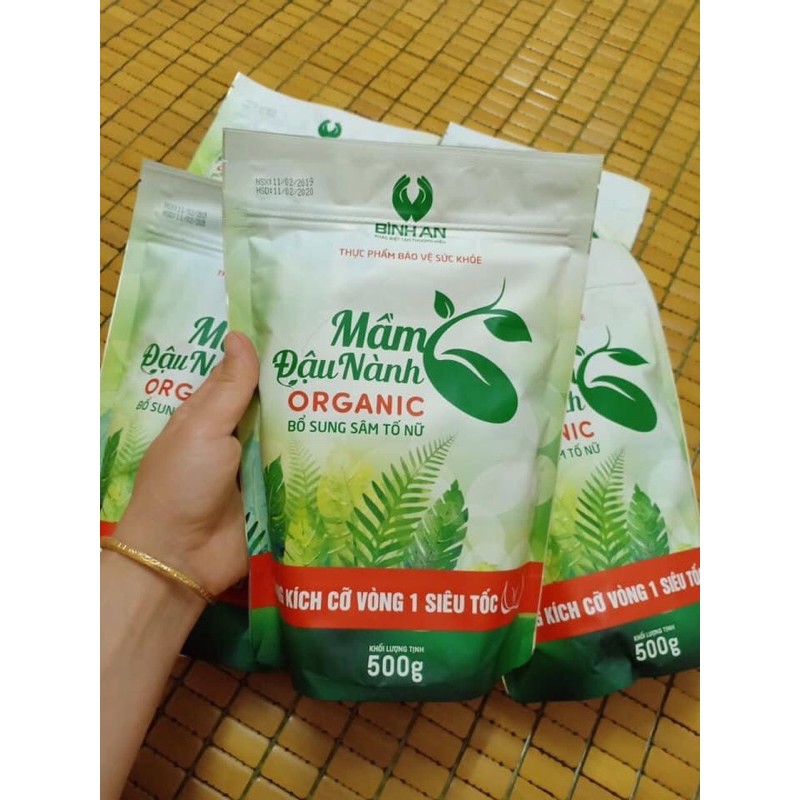Mầm đậu nành Organic