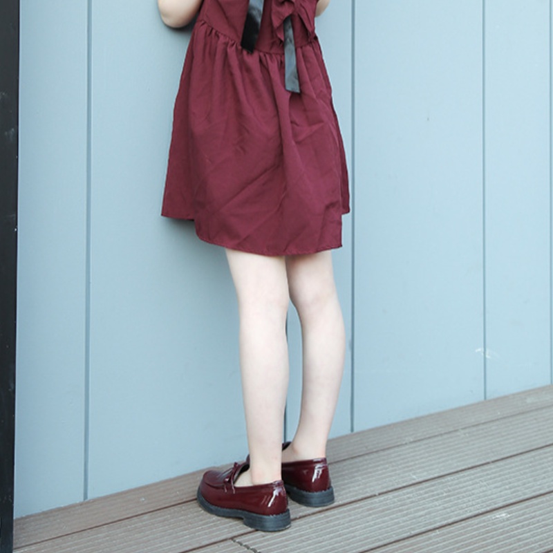 Giày Búp Bê Da Đế Mềm Phong Cách Hàn Quốc Thời Trang Mùa Thu 2022 Cho Bé Gái