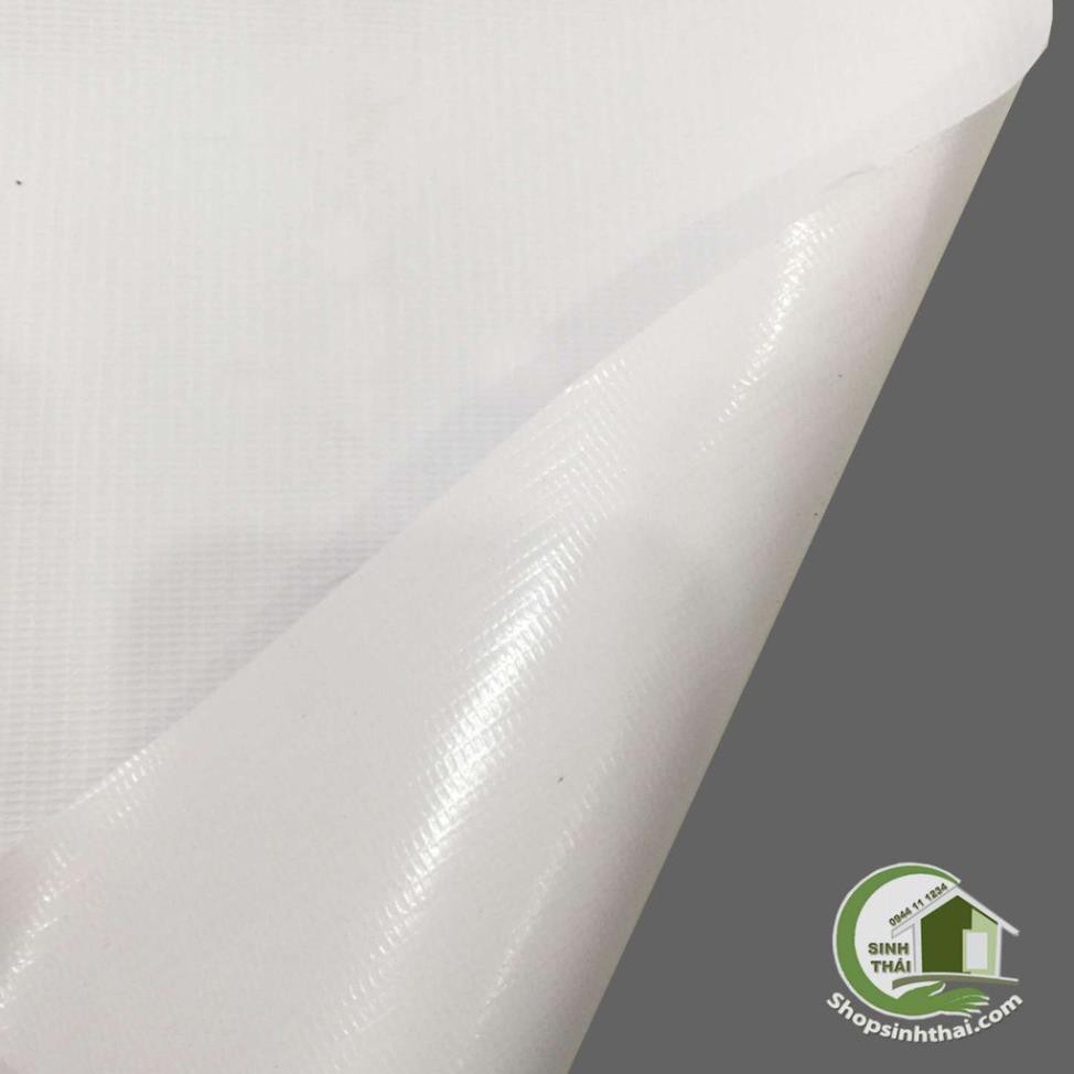 1 mét bạt nhựa màu trắng - khổ 1,5m