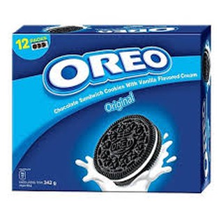 BÁNH QUY OREO KEM VANI HỘP 7 GÓI - 12 GÓI