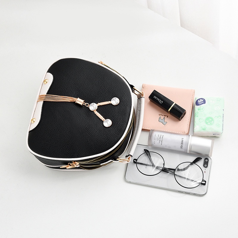 [Hàng Mới Về] Túi đeo chéo thời trang nữ phối màu siêu xinh, nhỏ gọn tiện lợi phong cách Hàn Quốc E684