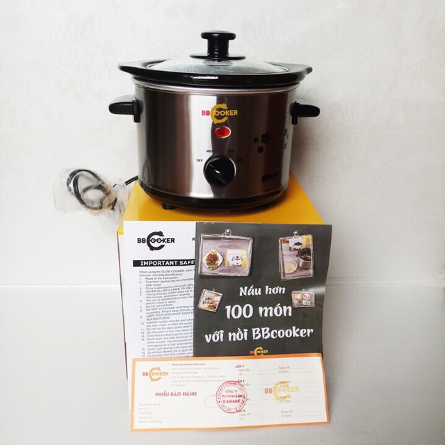 NỒI NẤU CHÁO BBCOOKER HÀN QUỐC 1,5L