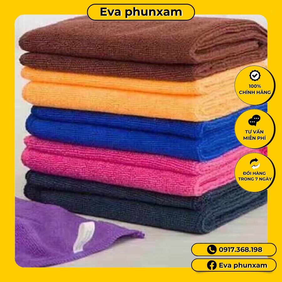 Khăn gội đầu spa 35*75 cm dùng trong spa thẫm mỹ viện